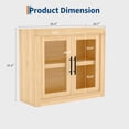 thumbnail image 2 of QinaQin Sideboard with Drawers, Sideboard/Buffet Cabinet with Storage Space, Coffee Bar Counter, Suitable for Living Room, Kitchen, Dining Room, Hallway, and Entryway, 2 of 9