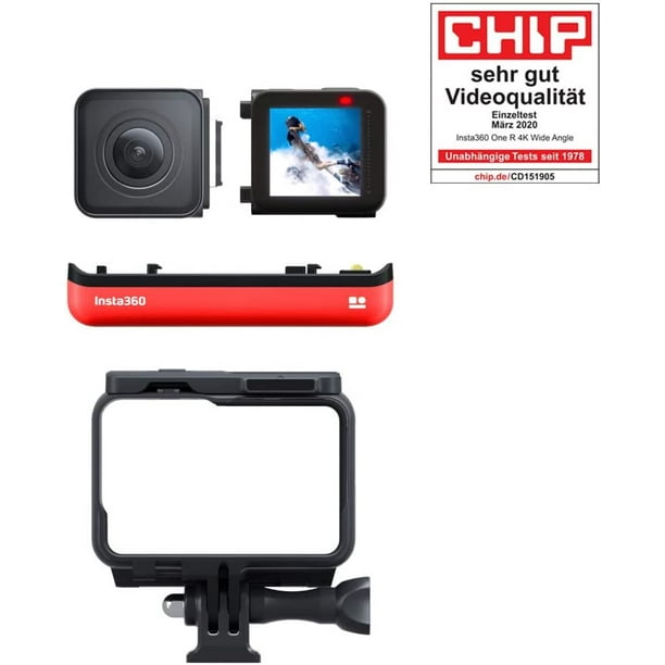 Caméra de sport grand angle Insta360 One RS Twin Edition 4K + 360 5,7K