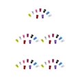 thumbnail image 1 of tssuouriy 32pcs ABS Clip And Clamp Clothes With Anti-Slip For Easy Handling Clips For Clothes Clothes Clip Mixed colors 5Set, 1 of 6