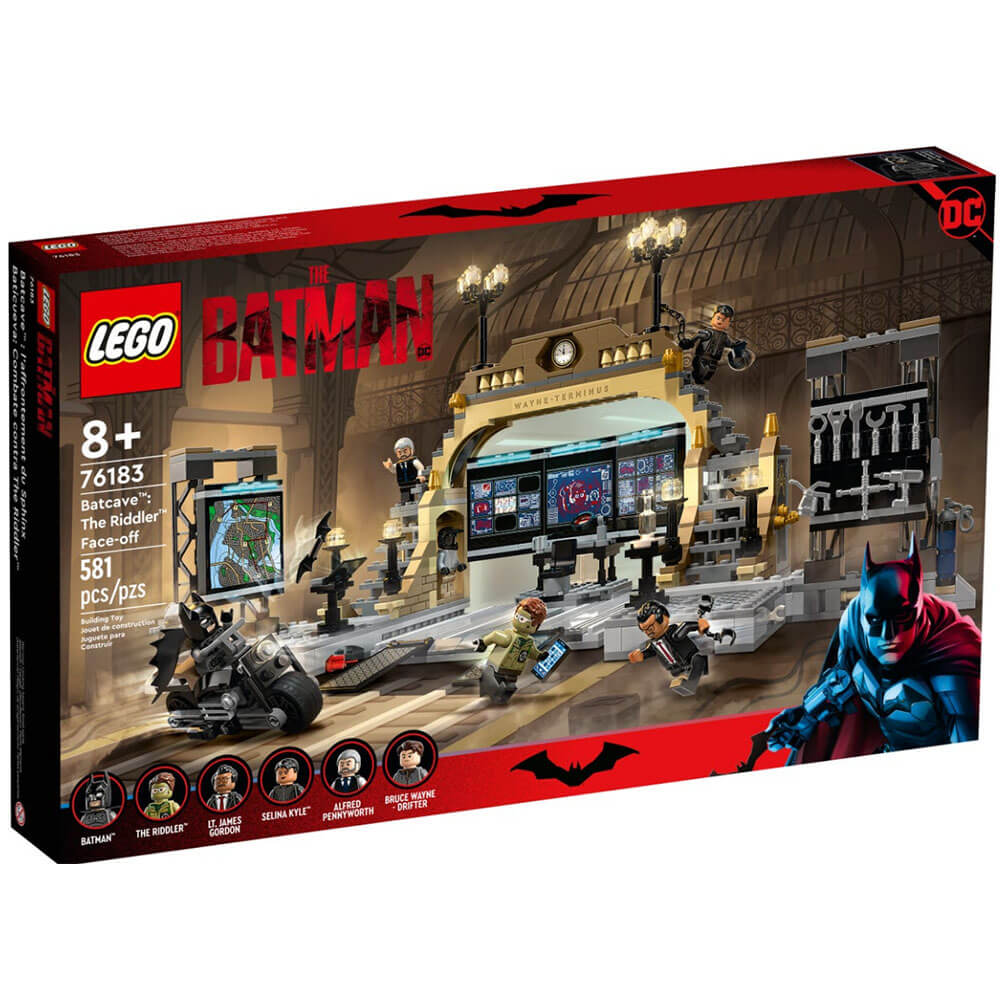 LEGO DC The Batman Batcave The Riddler Face-off 76183 Building Set (581 Pieces) - image 3 of 5