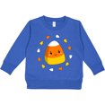 thumbnail image 2 of Inktastic Cute Halloween Candy Corn Toddler Sweatshirt, 2 of 4