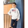 thumbnail image 2 of Independence Day Usa Flag Hoodie Juniors -Image by Shutterstock,  x-Large, 2 of 4