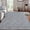 Gray, variant on GlowSol 8x10 Modern Solid Rug for Living Room Jacquard Textured Rug Farmhouse Yarn Dyed Accent Rug Non-Slip Low Pile Rug Carpet Home Floor Decor, Gray