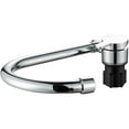 thumbnail image 2 of Foldable RV Faucet 360° Rotation Kitchen Sink Faucet Single Handle Water Taps with Cold and Hot Water Hose Copper Swivel Faucet for RV Caravan Motorhome Marine Boat Camping, 2 of 5