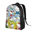 thumbnail image 2 of Hello Kitty Backpack, Travel Laptop Backpack, Water Resistant College School Computer Bag, Durable Daypack, Fit 16 Inch Notebook, 2 of 8