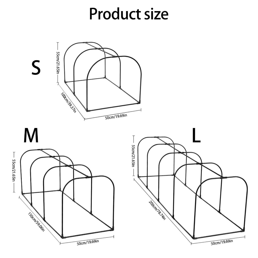 Portable Mini Greenhouse Steel Frame Frost Proof for Planting and Nursery Small Warm Rooms Indoor Outdoor Use