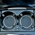 thumbnail image 4 of Flmtop 2Pcs Car Coasters Anti-slip Wear-resistant Rhinestone Universal Bottle Pad for Car, 4 of 10