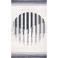 thumbnail image 6 of nuLOOM Francesca SpinClean Machine Washable Contemporary Moon Area Rug, 5' x 8', Francesca Moon Navy, 6 of 8
