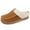 Camel, variant on LongBay Women's Moccasin House Slippers, Wool-Like Memory Foam House Shoes with Plush Fleece Lining, Slip-On Moc Clogs for Indoor Outdoor