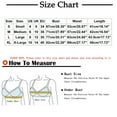 thumbnail image 3 of Womens Sports Bras Casual Neck Hangingt Sports Bra Bras for Women Red L, 3 of 4