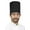 Black, variant on Pleated Chef Hat 7" Height