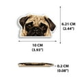 thumbnail image 3 of WIRESTER Air Freshener Hanging for Car, Office, Home & Ornaments - Animal Pug Puppy Dog, 3 of 5