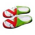 thumbnail image 5 of Logo Ghostbusters Movie Fuzzy Cotton Slippers For Mens Winter Cotton Lightweight Anti-slip Rubber Sole Slippers House Open Back Slippers Closed Toe Slippers, 5 of 9