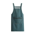 thumbnail image 2 of Yhmxh Maison et Cuisine, Gadgets de Cuisine Tablier de Cuisine Plusieurs Couleurs Disponibles Imperméable et Anti-Huile Lavable en Machine Résistant à la Saleté Adapté pour Cuisine Salle de Cuisson Tablier en Polyester, 2 of 6