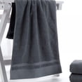 thumbnail image 2 of Ultra Soft Extra Large Hand Towels 14x30 Inch 100% Pure Cotton - Luxurious Rayon Trim - Ideal for Daily Use, 2 of 3
