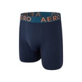 thumbnail image 5 of Aeropostale Mens Boxer Briefs 4 Pack Poly Spandex Performance Boxer Briefs Underwear(Multicolored/Red/Multicolored/Dark Navy, Large), 5 of 5