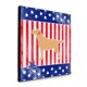 thumbnail image 1 of "Treasures USA Patriotic Yellow Labrador Retriever Panel decoración de pared, multicolor" Caroline's Treasures BB3297UP88, 1 of 1