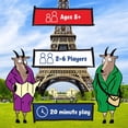 thumbnail image 3 of Juegos de mesa desordenados Cabras francesas con gabardinas | Emocionante juego de trucos | Ideal para noches de juegos | Perfecto para niños y adultos | A partir de 8 años, 3 of 5