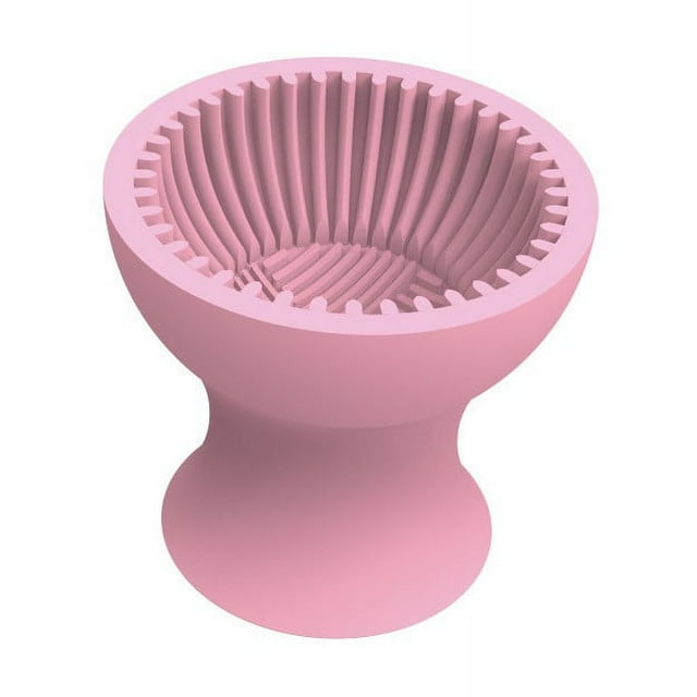 EGNMCR Brush Cleaner Mat Easy Hold Makeup Cleaning Brush Bowl Portable Cosmetic Brush Cleaners Tools For All Size Beauty Make Up Brushes Makeup brush container