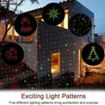thumbnail image 5 of GRNSHTS Christmas Projector Lights, Led Christmas Laser Lights Landscape Spotlight Red and Green Star Show with Remote Christmas Decorative for Outdoor Garden Patio Wall Xmas Holiday Party, 5 of 14