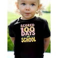 thumbnail image 2 of 100th Days of School T-Shirt for Kindergarten Toddler Boys and Girls - Soft 100% Cotton Round Neck Short Sleeve, Breathable Regular Fit with "Kindergarten Team" Graphic, 2 of 5