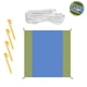 thumbnail image 5 of Rectángulo Impermeable Parasol Tela Oxford Playa Al Aire Libre Refugio Para El Sol Manta De Picnic Ligero Camping Rainfly Refugio Colores Surtidos Advancent HA026603-03, 5 of 7