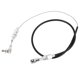 thumbnail image 1 of Coche Universal Acelerador Cable Goma Carcasa Varilla Negro Unique Bargains, 1 of 1