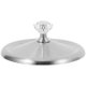 thumbnail image 1 of Stainless Steel Mug Lid Cover Coffee Tea Water Cup Lid Round Shaped Drink Cover Universal Replacement Lid For Hot Drinks, 1 of 4