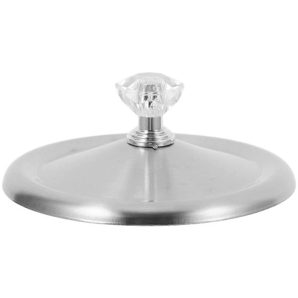 Stainless Steel Mug Lid Cover Coffee Tea Water Cup Lid Round Shaped Drink Cover Universal Replacement Lid For Hot Drinks