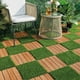 thumbnail image 4 of Piso Deck Pasto Sintético Wpc Modular Jardín 30x30cm Fácil Instalación 6pzs, 4 of 8
