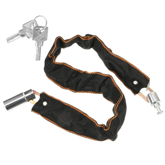SASABAXI Heavy Duty Bike Lock Chain Bike Lock Silver Cloth 1Set