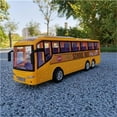 thumbnail image 3 of 12.5'' Yellow School Bus Toys Car Model for Kids, 1:30 Scale City Bus for Toddlers, DieCast Inertia Pull Back Play Buses Vehicle for Boys Girls, Birthday Party Gift for Children’s (Yellow), 3 of 8