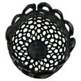 thumbnail image 3 of Bergamo Art 16 Inch Tall Decorative Handmade Aluminum Bud Flower Vase in Black, 3 of 5