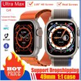 thumbnail image 2 of [Correa Doble] 2023 S9 Ultra max Smartwatch Para Hombre Mujer Fitness NFC Original 1 : 1 Serie Iwo 8 BT Llamada Relojes Inteligentes Para Teléfono Android Apple Gao Jiahui unisex, 2 of 2
