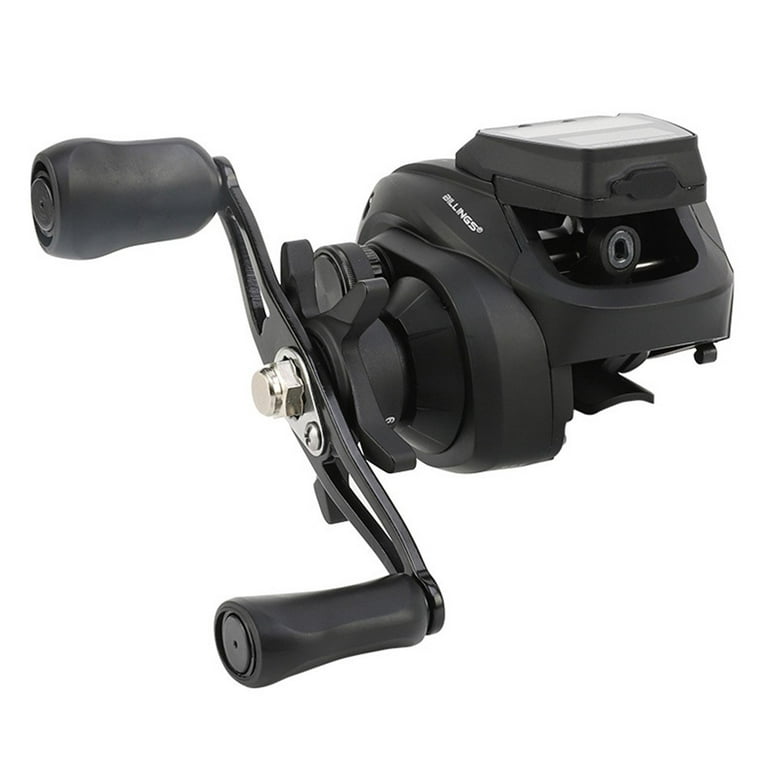 6.3:1 5+1BB Baitcasting Fishing Reel with Accurate Line Counter