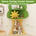 thumbnail image 6 of INFANS Tree Kids Bookshelf, Wood 5-Tier Corner Bookcase, Baby Montessori Shelf Rack Children's Bookcase, Toy and Book Toddler Storage Organizer for Preschool, Kids Room, Playroom Boy Girls Gift, 6 of 9