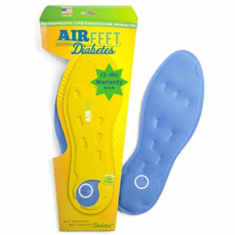 Diabetic Neuropathy Shoe Inserts for Heel & Arch Pain Relief and