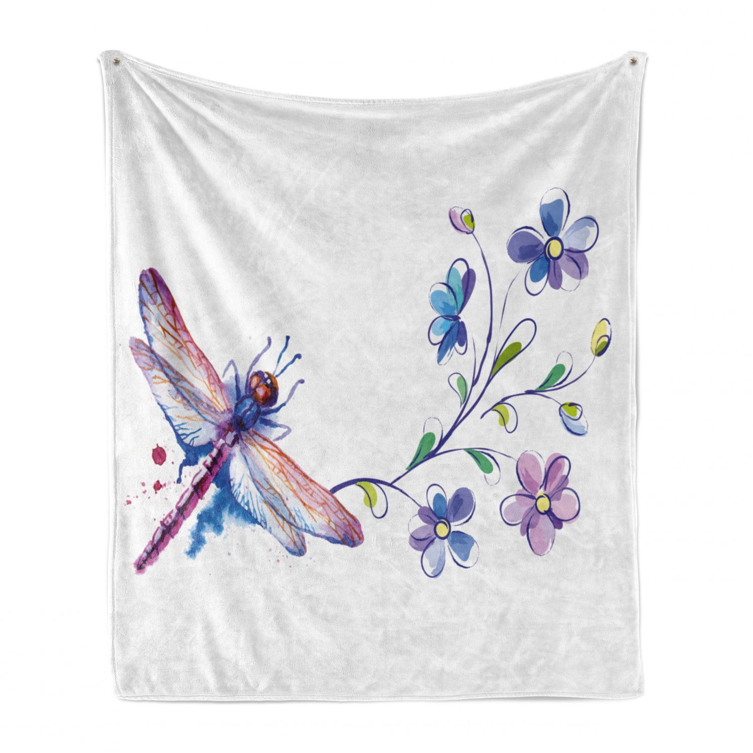Dragonfly,ultrasoft Micro Fleece Soft And Warm Throw Blanket,dragonfly
