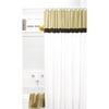 Canopy Fabric Shower Curtain-clay Beige
