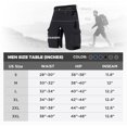thumbnail image 6 of Hiauspor Men's Quick Dry Lightweight Stretchy Cargo Hiking Shorts with 6 Pockets, Tactical, Camping, Travel, Golf Shorts, 6 of 6