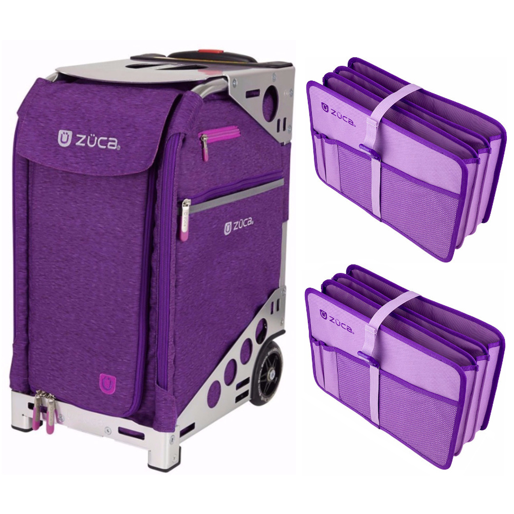 walmart purple luggage