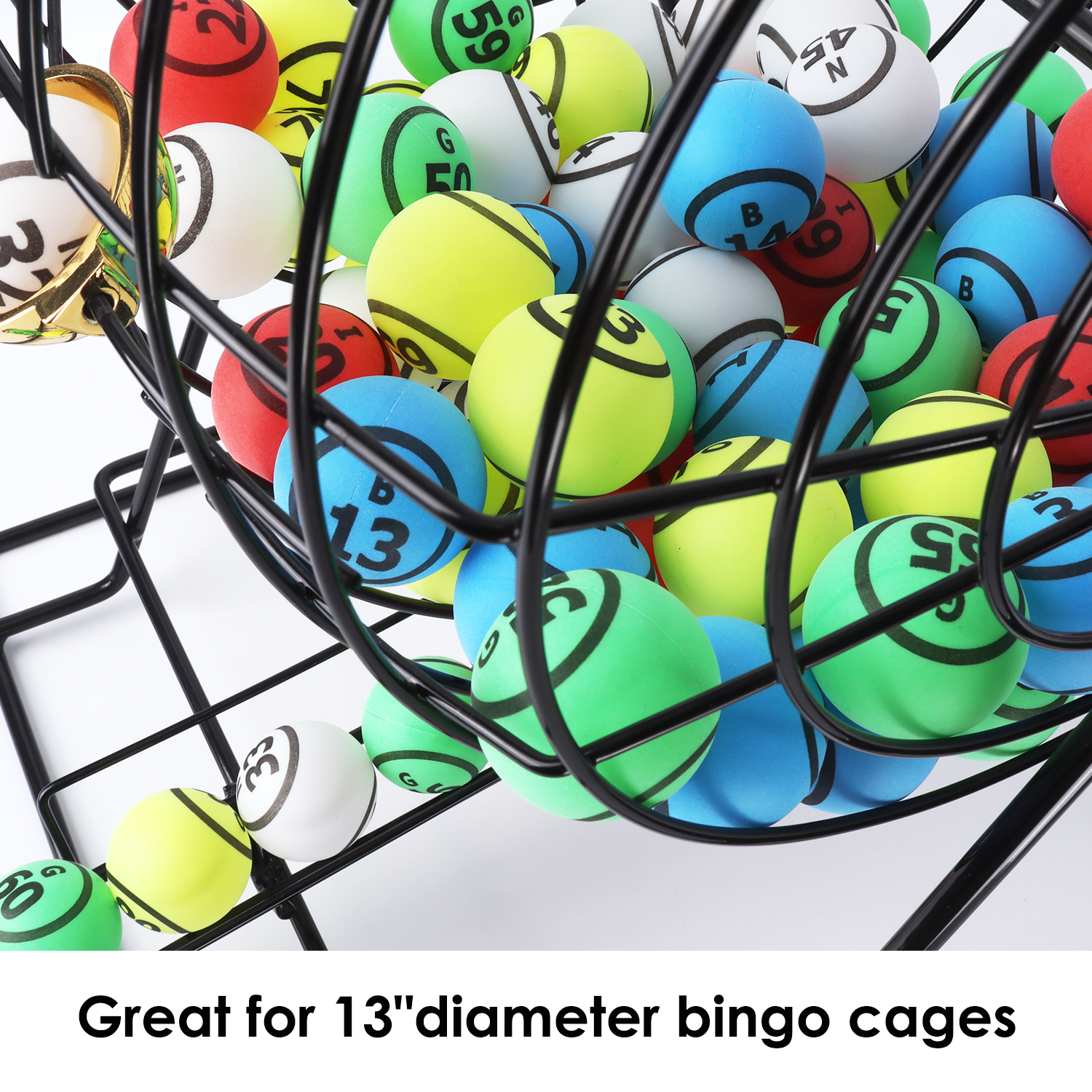 GSE Games & Sports Expert 1.5-Inch Pro Ping Pong Size Replacement Bingo Ball Set 4 Style Available 
