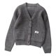 thumbnail image 2 of Cowsor Unisex Boys Girls Cardigans Sweater V-Neck Long Sleeve School Uniforms Button Knit Tops, 2 of 7