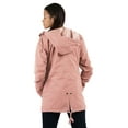 thumbnail image 4 of Hat and Beyond Women's Casual Hooded Satin Lined Anorak Jacket, 4 of 8
