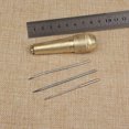 thumbnail image 4 of 1Set Sewing Repair Shoes Tools Sewing Tools Leather Craft Kit Tools(3 Needles+1 Imitation Copper Handle), 4 of 6
