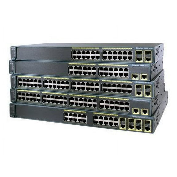 Cisco Catalyst 2960G-48TC - Switch - managed - 44 x 10/100/1000   4 x combo Gigabit SFP - rack-mountable