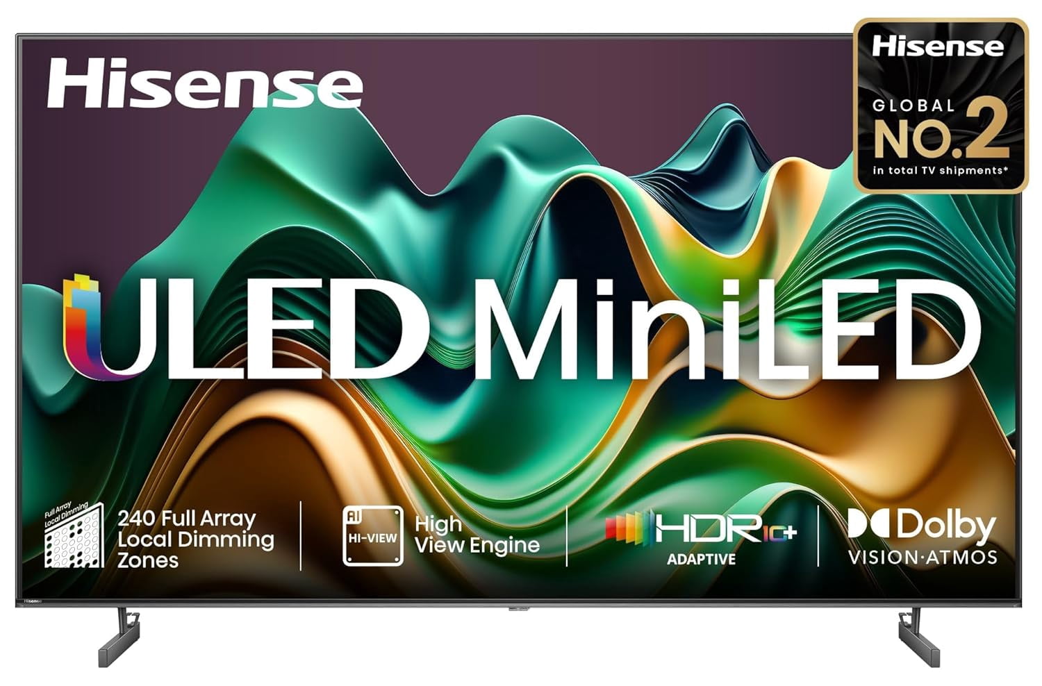 Restored Hisense 65-Inch Class U6 Series Mini-LED ULED 4K UHD