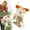B, variant on Christmas Stocking Bag, Santa & Snowman 3D Plush Hanging Holder for Tree, Fireplace & Door Decoration 2#