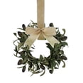 thumbnail image 3 of Gnoradne Christmas Artificial Wreath With Burlap Spring Decorative Door Hanger,Artificial Branch Wall Hanging Garland,Front Door Wreaths with Bow for Christmas Home Wall Farmhouse Decor, 3 of 9