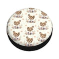 thumbnail image 4 of Xecao Flower Chicken for Tire Covers: Waterproof, dust-proof, and universally fitting for trailers, SUVs, 4 of 8